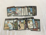 1971 Topps Baseball Cards Lot of 25