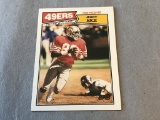 JERRY RICE 1987 Topps Football 2nd Year Card