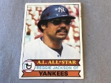 REGGIE JACKSON Yankees 1979 Topps Baseball Card