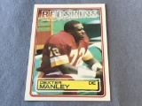 DEXTER MANLEY Redskins 1983 Topps Football ROOKIE