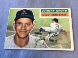 JOHNNY GROTH A'S 1956 Topps Baseball #279