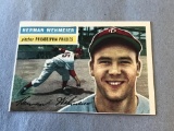 HERMAN WEHMEIER Phillies 1956 Topps Baseball Card