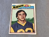 JOHN CAPPELLETTI Rams 1977 Topps Football ROOKIE