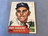 BOB KEEGAN  White Sox 1953 Topps Baseball Card