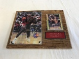 MICHAEL JORDAN Wall Plaque with photo and card