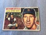 RED WILSON Tigers 1956 Topps Baseball Card #92