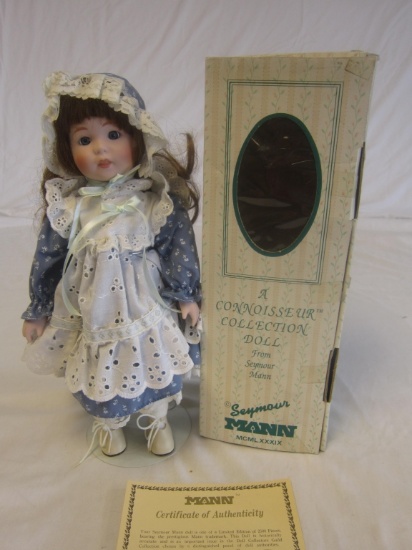 Seymour Mann Porcelain 13" Debbie Doll NEW