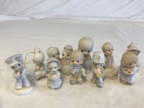 Lot of 10 Precious Moments Small 3 1/2