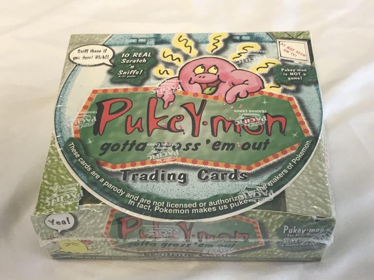 Pukey-mon ~Trading Cards Pokemon Spoof 36 Pack | Proxibid Pukey-mon ~Trading Cards Pokemon Spoof 36 Pack | Proxibid