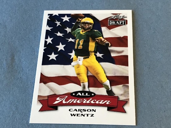 CARSON WENTZ 2016 Leaf All American Rookie card-