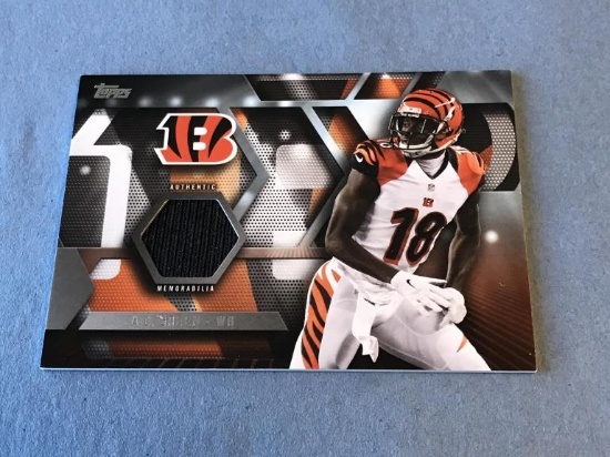 A.J. GREEN 2015 Topps Football Relic Jersey Card