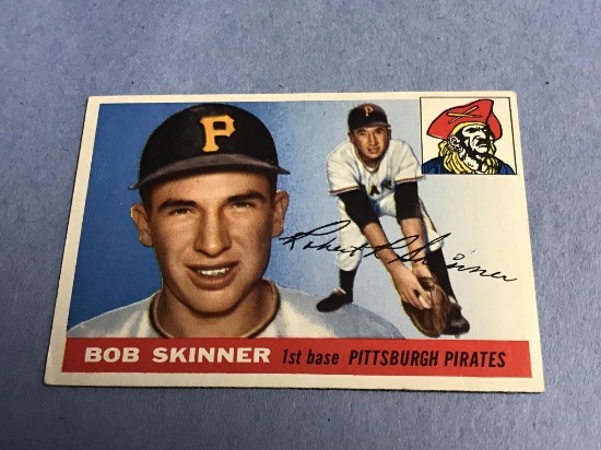 BOB SKINNER #88 Pirates 1955 Topps Baseball Card