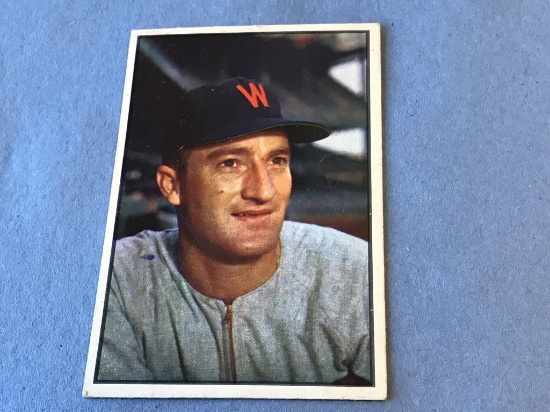 BOB PORTERFIELD #22 Senators 1953 Bowman Baseball