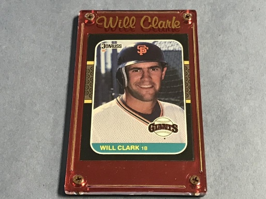 WILL CLARK Giants 1987 Donruss ROOKIE Card