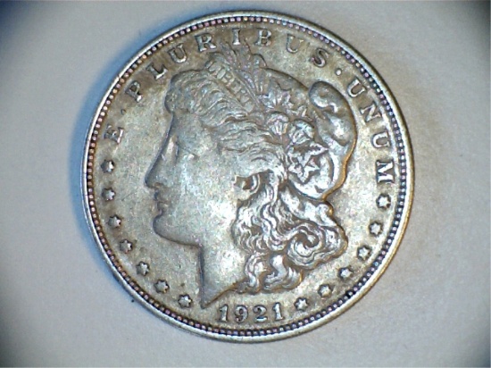 1921-D Morgan Silver Dollar 1$