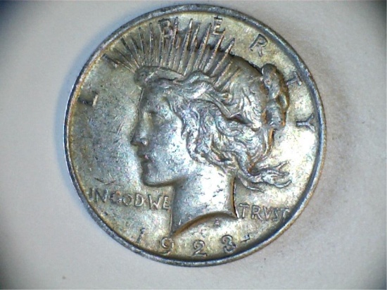 1923 Peace Silver Dollar 1$