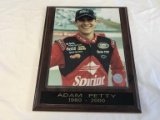 ADAM PETTY 1980-2000 Wall Plaque with Photo