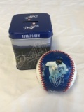 Los Angeles Dodgers coin bank and ball Giveaway