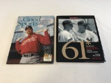2 Baseball HD Books-Mantle & Maris and Good Sports