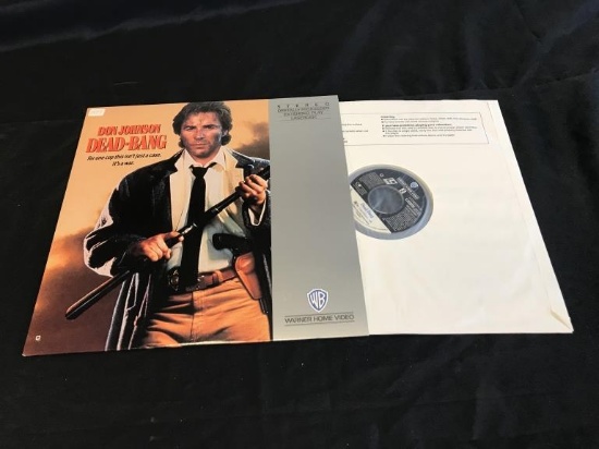 DEAD BANG Don Johnson LASERDISC Movie