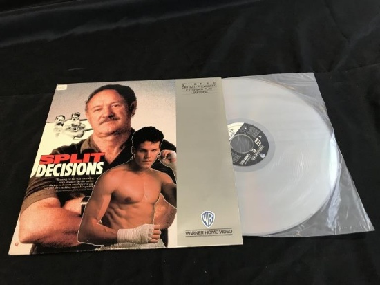 SPLIT DECISIONS Gene Hackman LASERDISC Movie