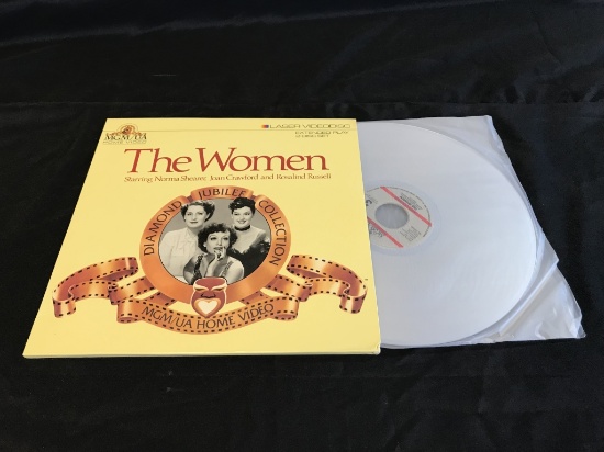 THE WOMEN Joan Crawford LASERDISC Movie