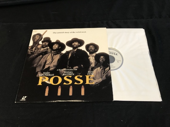 POSSE Mario Van Peebles LASERDISC Movie