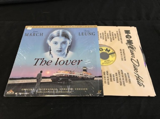 THE LOVER aka L'Amant LASERDISC Movie