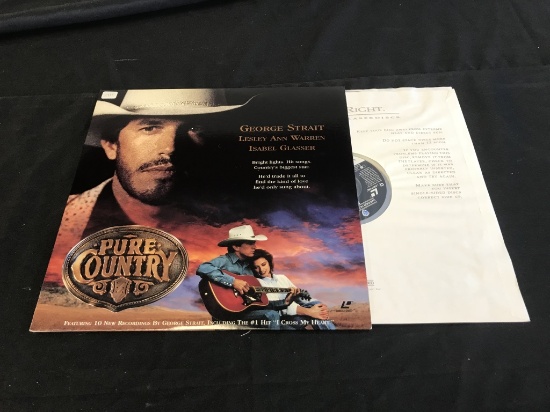 PURE COUNTRY George Strait LASERDISC Movie