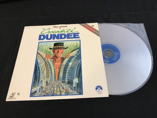 CROCODILE DUNDEE Paul Hogan LASERDISC Movie