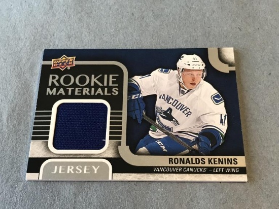 RONALDS KENING 2015 UD Rookie Materials JERSEY