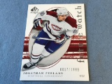 JONATHAN FERLAND 2005 SP Authentic ROOKIE 17/1999