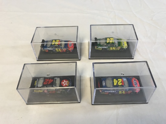 Lot of 4 Miniature Diecast NASCAR Cars-Jeff Gordon