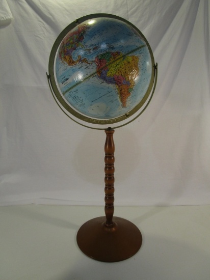 Replolgle World Nation Globe on Stand