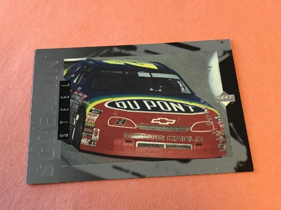 JEFF GORDON 1996 Upper Deck SCREAMIN STEEL Insert-