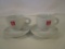 Lot of 2 Illy Espresson Cups and Saucers