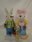 Tall Mr. & Mrs Peter Cottontail
