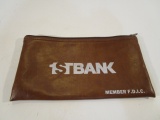 First Bank Vintage Bank Bag