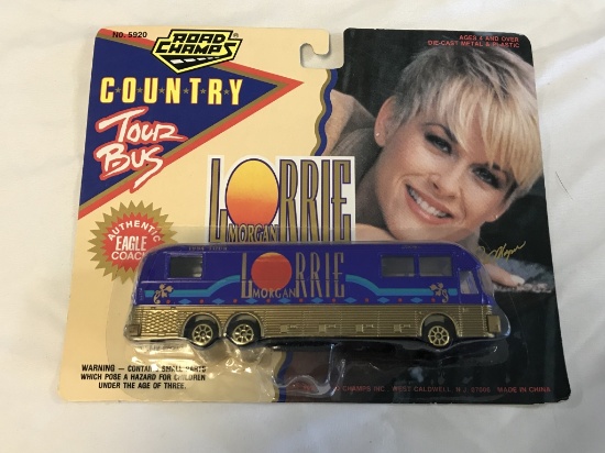 LORRIE MORGAN Road Champs Country Tour Bus Diecast