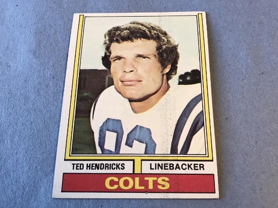 TED HENDRICKS 1974 Topps #385 Football Card