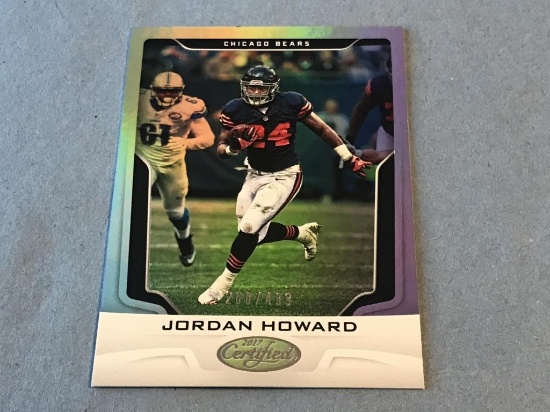 JORDON HOWARD 2017 Certified SILVER Insert 260/499