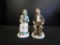 Grandma & Grandpa porcelain figurines