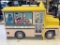 1984 Fisher Price Sesame Street Toy Box Bus RARE