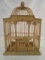 Wood Bird Cage