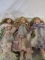 Lot of 3 Seymour Mann Porcelain Dolls