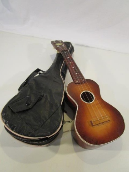 Vintage Harmony Ukulele w/ Carrying Case