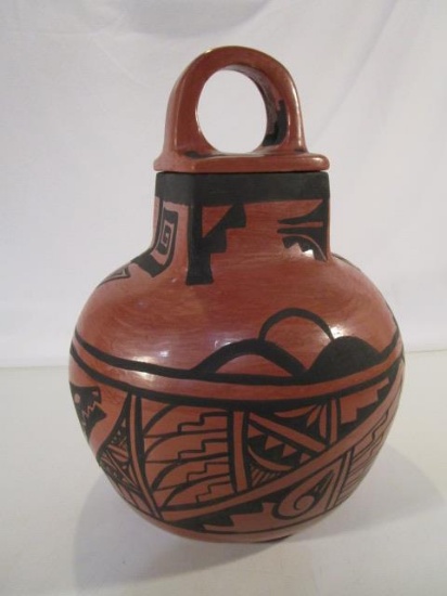 Tall Diane Wade, Isleta Tribe Pottery