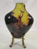 Tall Native American Inspired Vase by McCain