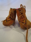 Natvie American Style Baby Beaded Moccasins