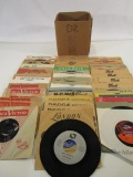 Lot of 50 Vintage 45's, Incl. Guy Lombardo